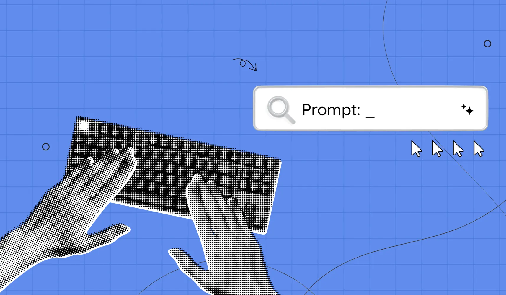 Person schreibt Bewerbung mit KI-Unterstützung am Laptop