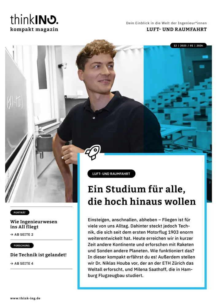 Cover Think-ING kompakt: Luft- und Raumfahrt